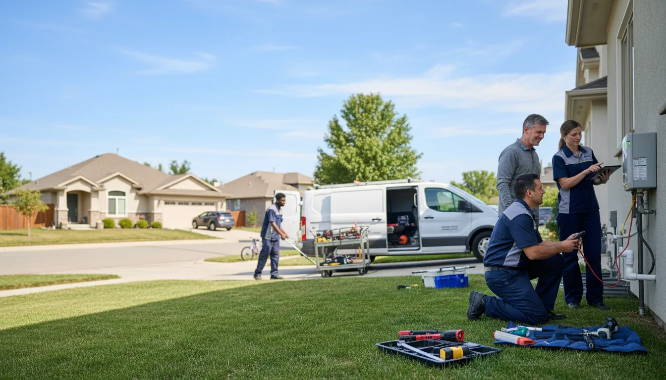 Tankless water heater service in Perry, GA